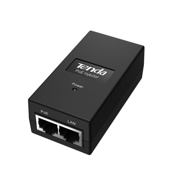 Zasilacz PoE Tenda PoE15F 10/100 Mbps PoE injector, 15W, 1x LAN PoE, 1x LAN