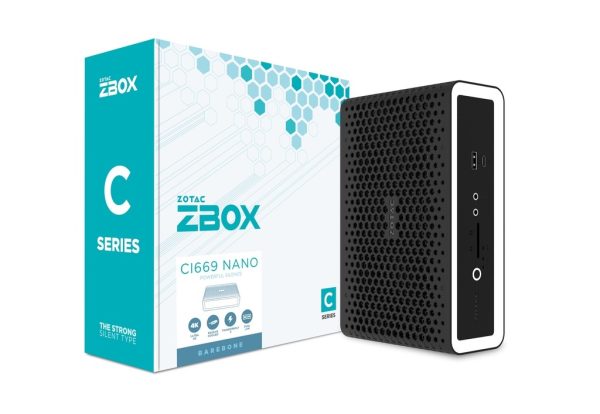 ZBOX CI669 NANO MINI-PC I7-1335/2.5 ZOLL SATA HDD WIFI HDMI