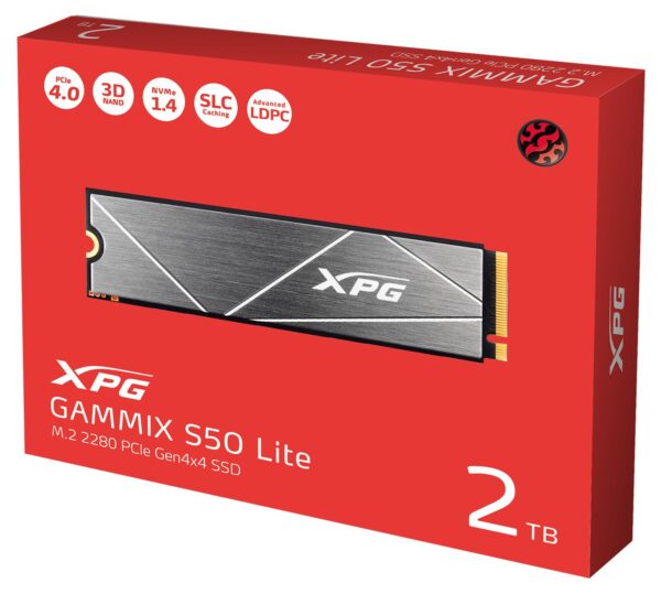 ADATA DYSK SSD XPG GAMMIX S50L 2TB PCIe 4x4 3.9/3.2