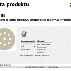 K.KRĄŻEK 225 PS33BK gr.150 OTW.GLS38 /50szt.