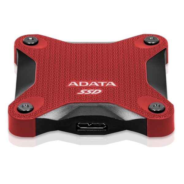 ADATA EXTERNAL SSD SD600Q 480GB USB 3.1 BLACK RED