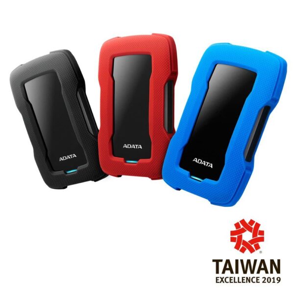 ADATA external HDD HD330 2TB USB 3.1 - blue