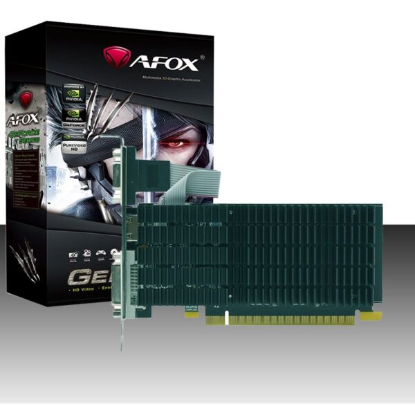 AFOX GEFORCE GT710 1GB DDR3 64BIT DVI HDMI VGA LP RAD V3 AF710-1024D3L5-V3