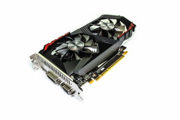 AFOX GEFORCE GTX750TI 2GB GDDR5 DVI HDMI VGA DUAL FAN V8 AF750TI-2048D5H5-V8