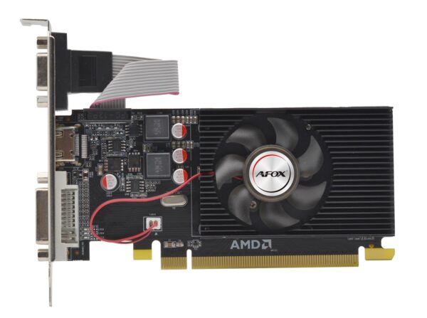 AFOX RADEON R5 220 2GB DDR3 DVI HDMI VGA LP FAN L4 AFR5220-2048D3L4