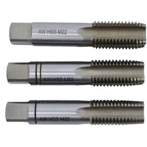 AW GWINTOWNIK M2 HSS M14x2,00 kpl.3szt. BLACK LINE