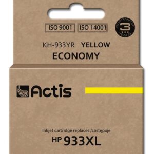 Actis KH-933YR Tusz (zamiennik HP 933XL CN056AE; Standard; 13 ml; żółty)