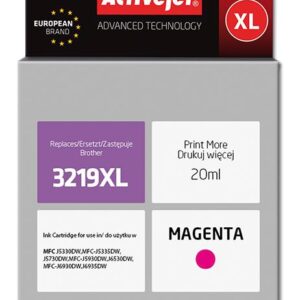 Activejet AB-3219MNX Tusz (zamiennik Brother LC3219M XL; Supreme; 20 ml; magenta)