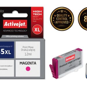 Activejet AH-935MRX Tusz (zamiennik HP 935XL C2P25AE; Premium; 12 ml; czerwony)