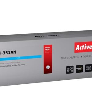 Activejet ATH-351AN Toner (zamiennik HP 205A CF351A; Supreme; 1100 stron; niebieski)