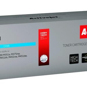 Activejet ATH-411N Toner (zamiennik HP 305A CE411A; Supreme; 2600 stron; niebieski)