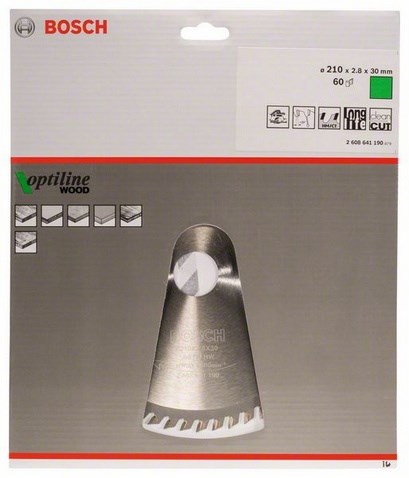 Bosch 2 608 641 190 ostrze do piły tarczowej 21 cm 1 szt.