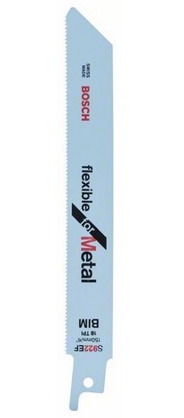 Bosch 2 608 656 028 wyrzynarka, piła wyrzynarkowa oraz ostrze do piły tarczowej Brzeszczot do piły poprzecznej Bimetaliczny 100 szt.