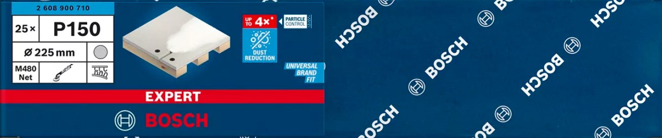 Bosch 2 608 900 710 akcesorium do szlifierek 25 szt. Siatka szlifierska