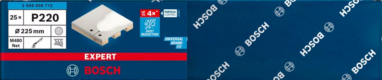 Bosch 2 608 900 712 akcesorium do szlifierek 25 szt. Siatka szlifierska