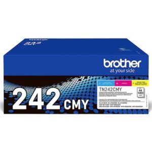 Brother TN-242CMY kaseta z tonerem 1 szt. Oryginalny Cyjan, Purpurowy, Żółty