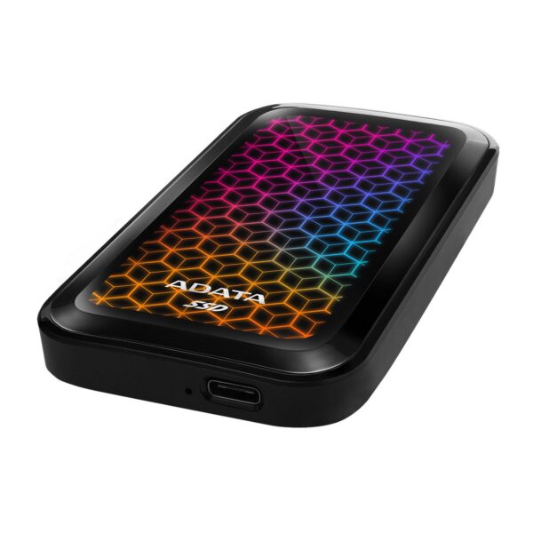 ADATA DYSK SSD External SE770 1TB USB3.2-A/C RGB