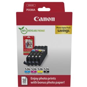 Canon 4540B019 nabój z tuszem 4 szt. Oryginalny Czarny, Cyjan, Purpurowy, Żółty