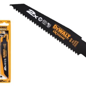 DeWALT DT2300L-QZ wyrzynarka, piła wyrzynarkowa oraz ostrze do piły tarczowej Brzeszczot do piły poprzecznej 5 szt.
