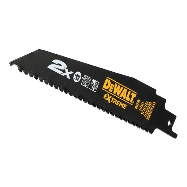 DeWALT DT2300L-QZ wyrzynarka, piła wyrzynarkowa oraz ostrze do piły tarczowej Brzeszczot do piły poprzecznej 5 szt.