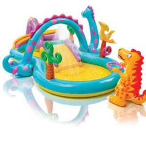 Dmuchany plac zabaw Dinoland w pudełku 333x229x112cm INTEX