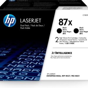 HP 87X 2x Schwarz LaserJet Tonerpatrone