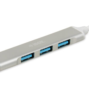 Hub USB iBOX IUH3FAS - 1x USB 3.0 + 3x USB 2.0
