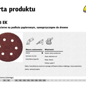 K.KRĄŻEK 150 PS18EK gr.100 OTW.GLS3/50sz BOSCH,DEWALT,MILWAUKEE,HITACHI
