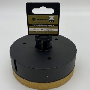 KORONA DIAMENTOWA M14 115mm WIERCENIE NA SUCHO /INDIAN PROFESSIONAL