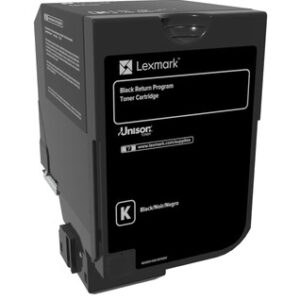 Lexmark 74C20K0 kaseta z tonerem 1 szt. Oryginalny Czarny