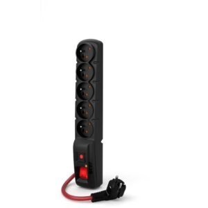 Listwa przeciwprzepięciowa Acar F4 USB A+C W2441 z szybką ładowarką 5m czarna