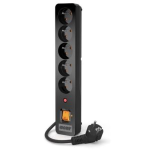 Listwa przeciwprzepięciowa Acar X5 3,0m czarna