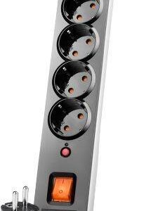 Listwa przeciwprzepięciowa Acar X5 3,0m czarno-szara