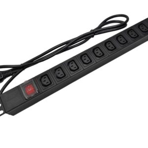 Listwa zasilająca 19"- 9xgniazdo UPS - wtyk UPS-C14