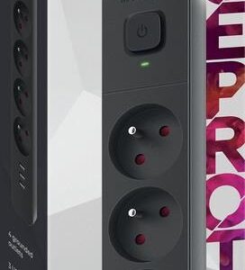 Listwa zasilająca Defender SFS 133 1,5 m, 4 gniazda, 3x USB