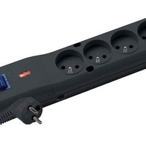 Listwa zasilająca Lestar LVT-530WA 5W 5m czarna