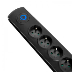 Listwa zasilająca antyprzepięciowa Qoltec 6 gniazd | 3m