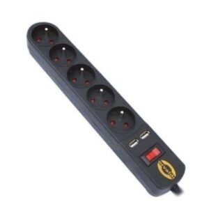 Listwa zasilająca przeciwprzepięciowa ORVALDI ORV-5 3m z ładowarką USB