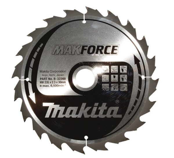 MAKITA PIŁA TARCZOWA 235x30x20z MAKFORCE DREWNO