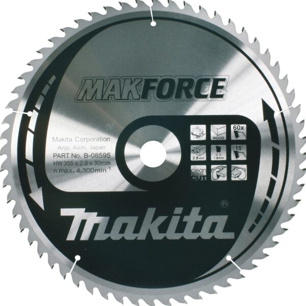 MAKITA PIŁA TARCZOWA 355x30x 60z >>>B-32421