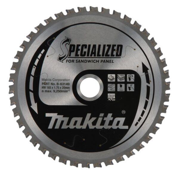 Makita piła tarczowa 160x20x42z Płyty warstwowe