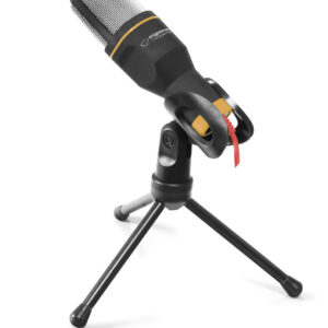 Mikrofon na statywie Esperanza EH182 "Studio pro" do PC i notebooka