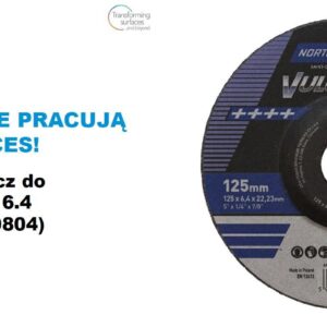 NORTON TARCZA.VULCAN 125 x 6,4 A30P DO METALU /25szt.