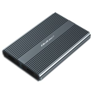 Obudowa/kieszeń Qoltec na dysk M.2 SSD | SATA | NVMe | USB-C | DUAL 2 x 2TB