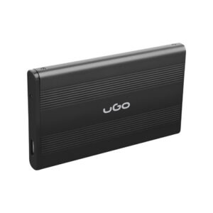 Obudowa na dysk HDD/SSD UGO UKZ-1003 USB 2.0 SATA 2,5" aluminium