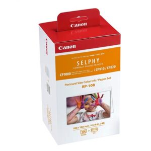 Papier fotograficzny Canon RP-108 108 arkuszy (8568B001AA) z kolorowym tuszem