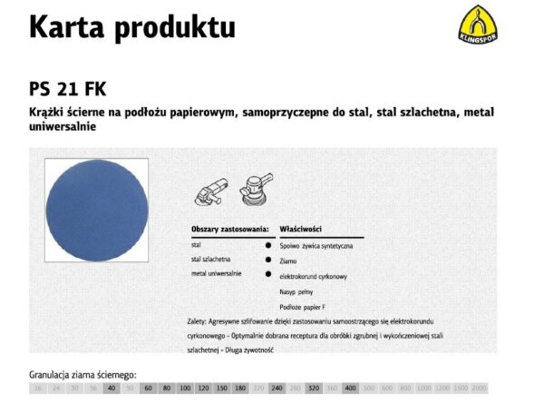 Papier ścierny wodny P1000 PS11A, 50 sztuk