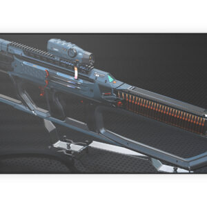 Podkładka pod mysz KRUX Space Gun XXL