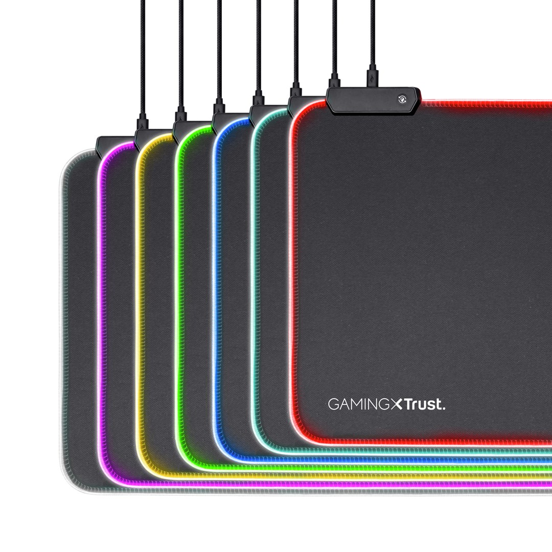 Podkładka pod mysz TRUST GXT764 GLIDE-FLEX RGB XXL