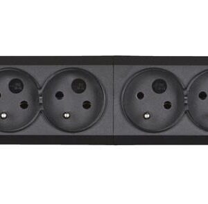 Przedłużacz Activejet 6GNU - 3M - C (3m; kolor czarny)